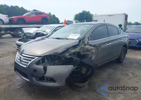 2015 Nissan Sentra Sv z USA, uszkodzony, nr VIN 3N1AB7AP5FL693620